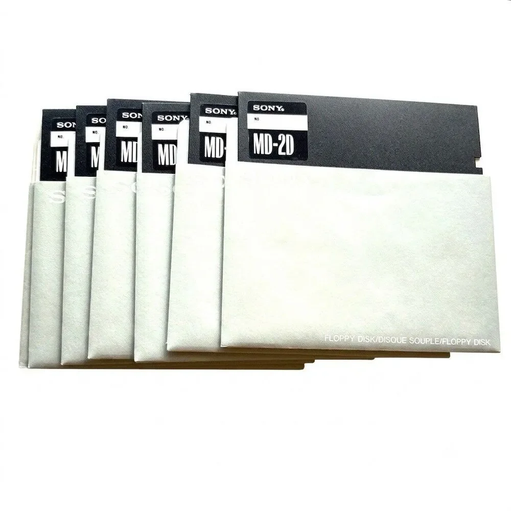 3m And Sony Vintage floppy discs Double sided Double Density